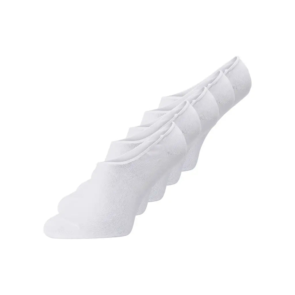 Jack & Jones Jack & Jones 5-paar invisible sneakersokken katoen