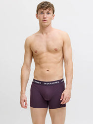 Jack & Jones Jack & Jones 5-Pack heren boxershort - Plum perfect - Paars