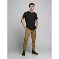 Jack & Jones Jack & Jones 5-pack heren T-shirts - ronde hals kleur