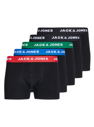 Jack & Jones Jack & Jones 5-pack jongens boxershorts - Electric Blue