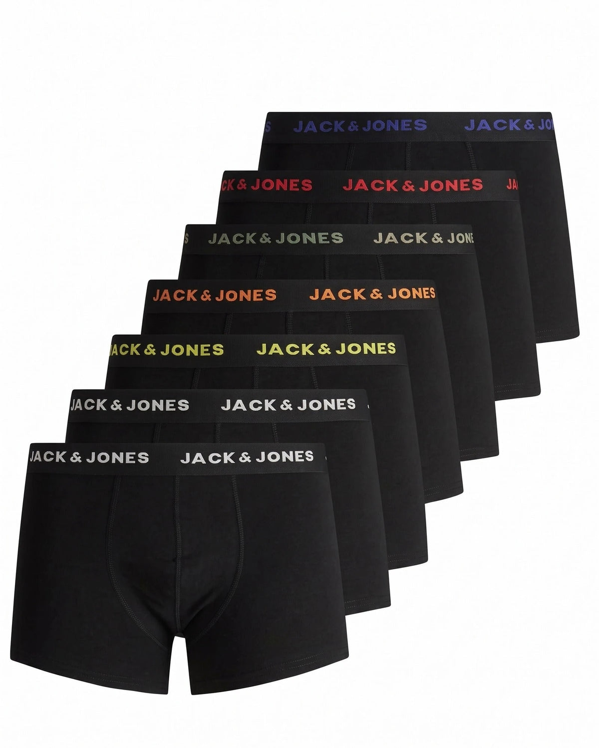 Jack & Jones Jack & Jones 7-Pack heren boxershort - Black