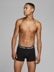 Jack & Jones Jack & Jones 7-Pack heren boxershort - Uni Black