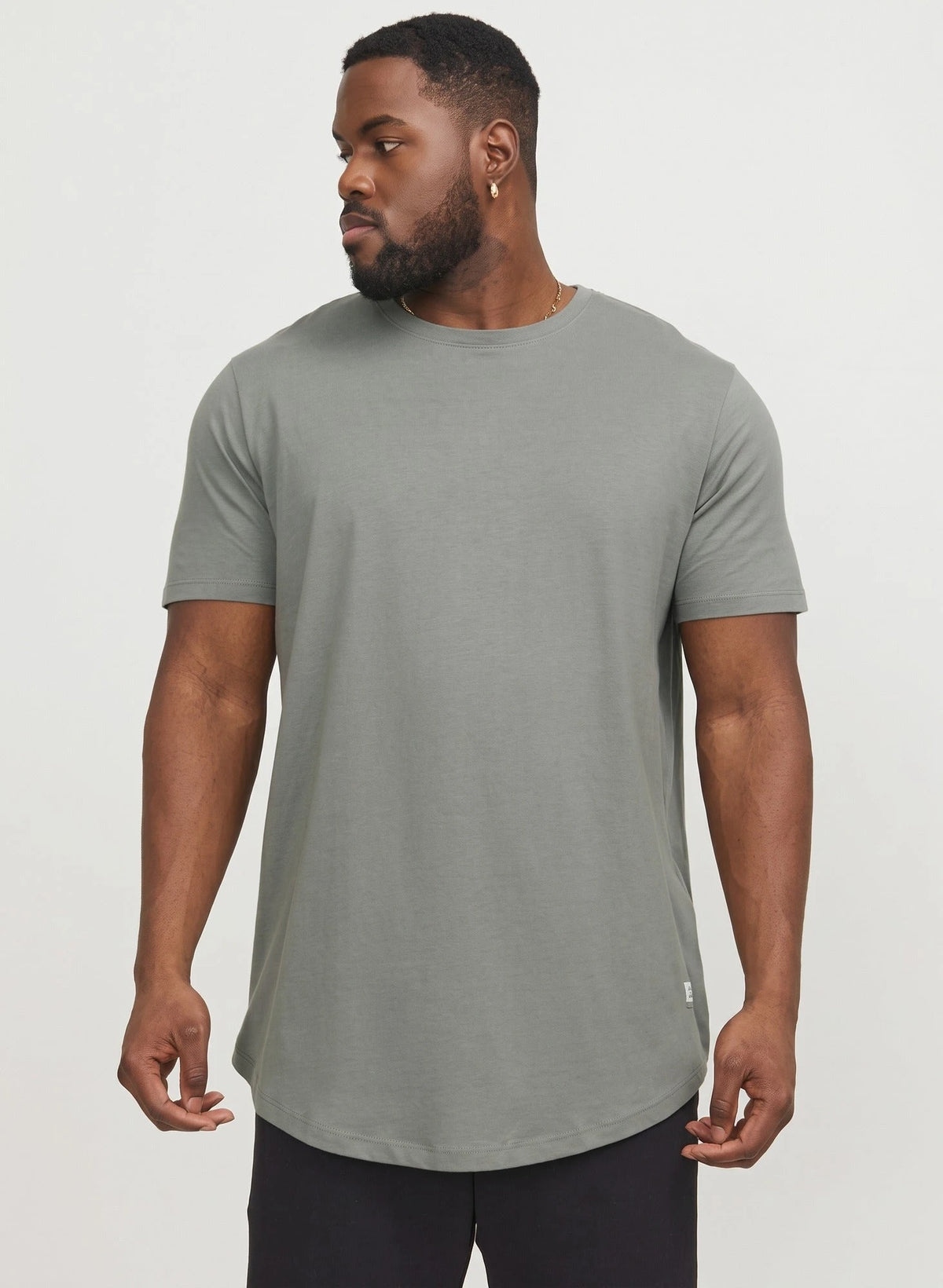 Jack & Jones Jack & Jones grote maat heren T-shirt - ronde hals