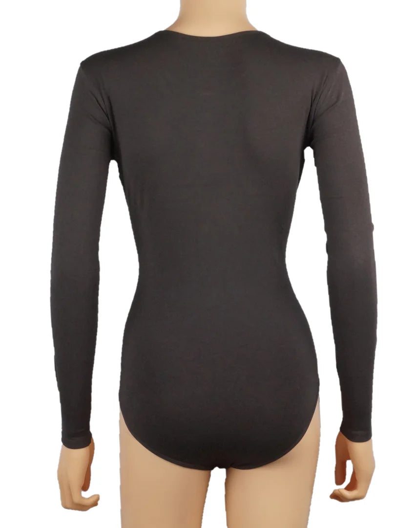 J&C J&C body lange mouw katoen