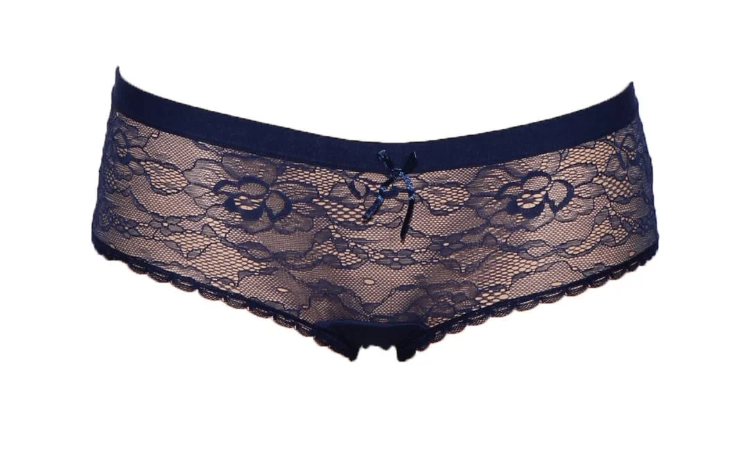 J&C J&C dames microfiber hipster met kant