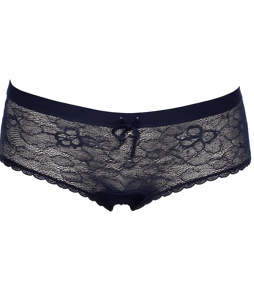 J&C J&C dames microfiber hipster met kant
