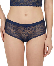 J&C J&C dames microfiber hipster met kant