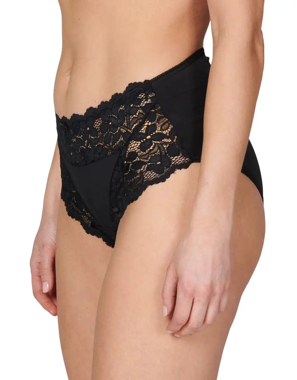 J&C J&C dames tailleslip met kant - microfiber
