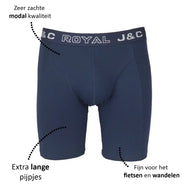 J&C J&C Heren boxershort - extra lange pijpjes - Modal