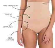 J&C J&C hoge corrigerende slip dames - W736