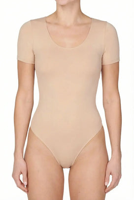 J&C J&C string body - bodystocking korte mouw dames