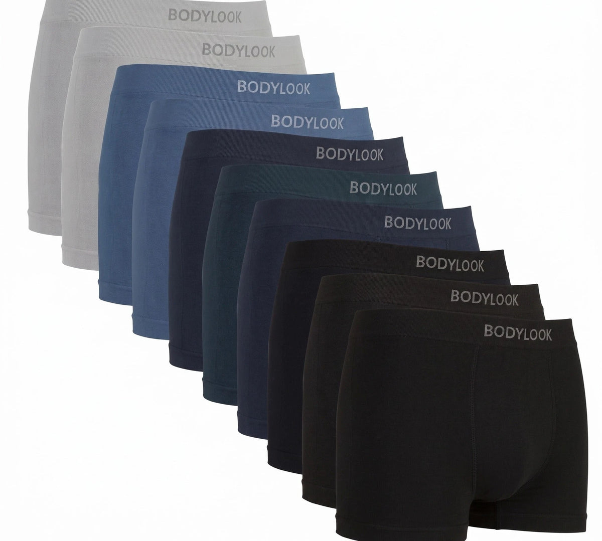 Jorn Cocks Bodylook 10-pak naadloze heren boxershorts