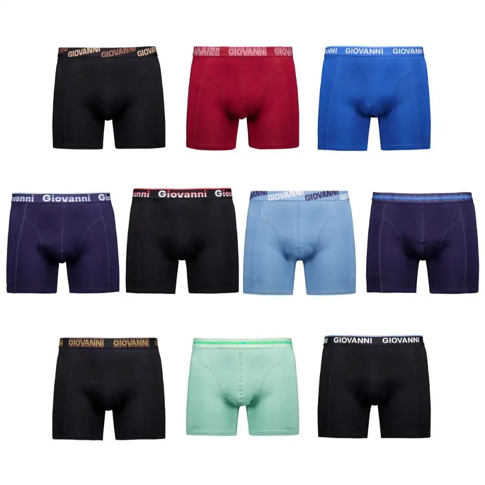 Jorn Cocks Giovanni 10-pak jongens Boxershorts katoen