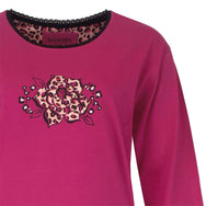 Jorn Cocks Irresistible dames nachthemd lange mouw - Pink
