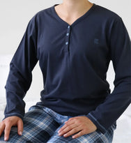 Jorn Cocks Irresistible dames pyjama lange mouw - Flanellen broek