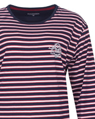 Jorn Cocks Irresistible dames pyjama lange mouw - Ronde hals - Streep