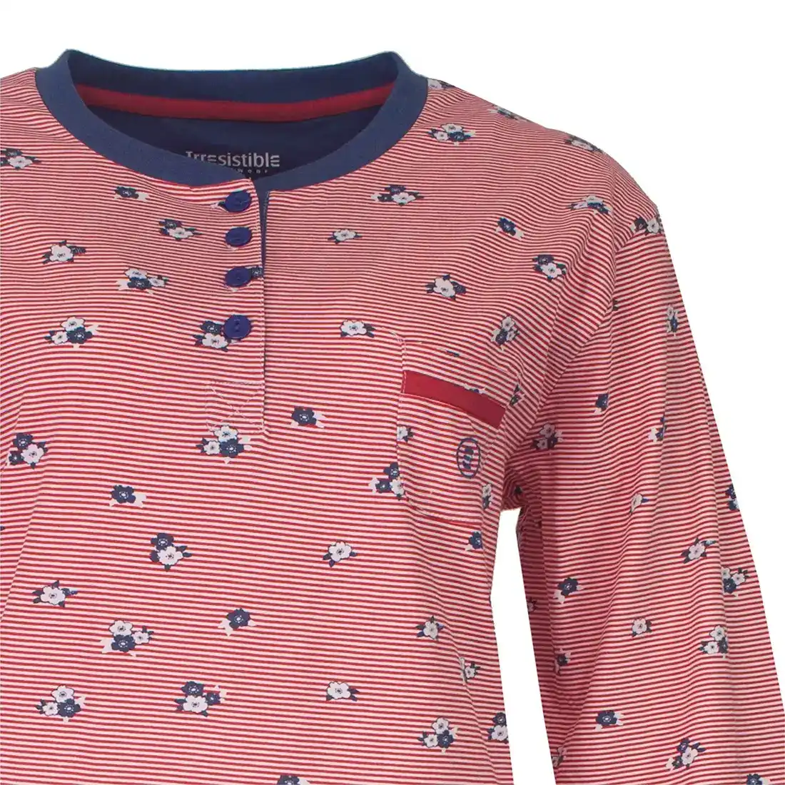 Jorn Cocks Irresistible dames pyjama lange mouw roze - spring