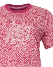 Jorn Cocks Irresistible dames shortama katoen - Pink flower