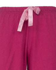 Jorn Cocks Irresistible dames shortama katoen - Pink flower