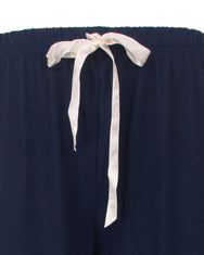 Jorn Cocks Medaillion dames pyjama - Doorknoop knoopsluiting - Blue flower
