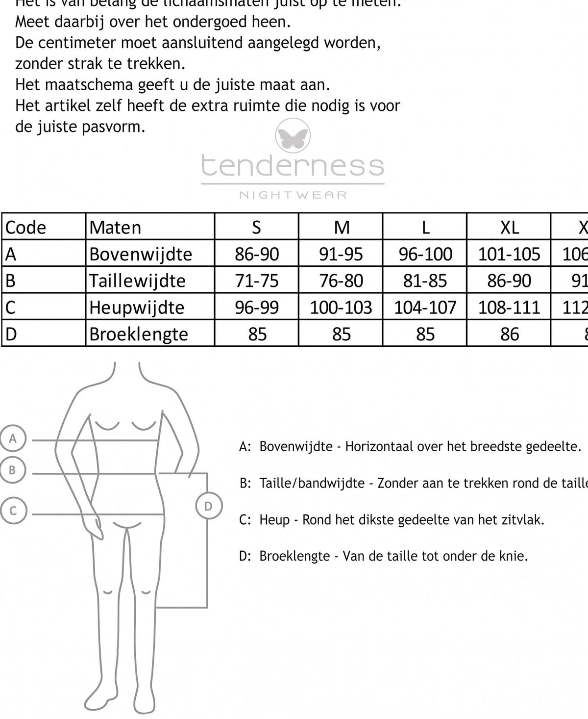 Jorn Cocks Medaillon dames shortama katoen - "Bloem"