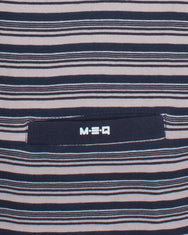 Jorn Cocks M.E.Q. Heren pyjama korte mouwen - lange broek - Grey stripe