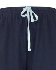 Jorn Cocks M.E.Q. Heren pyjama korte mouwen - lange broek - Grey stripe