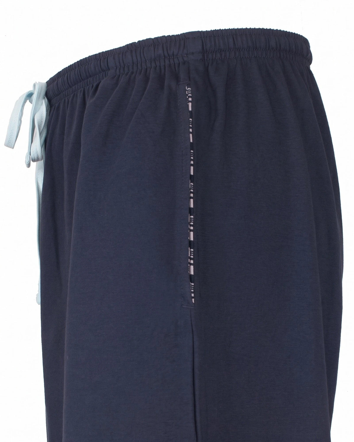 Jorn Cocks M.E.Q. Heren pyjama korte mouwen - lange broek - Grey stripe