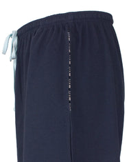 Jorn Cocks M.E.Q. Heren pyjama korte mouwen - lange broek - Grey stripe