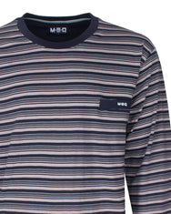 Jorn Cocks M.E.Q. Heren pyjama lange mouwen katoen - Night