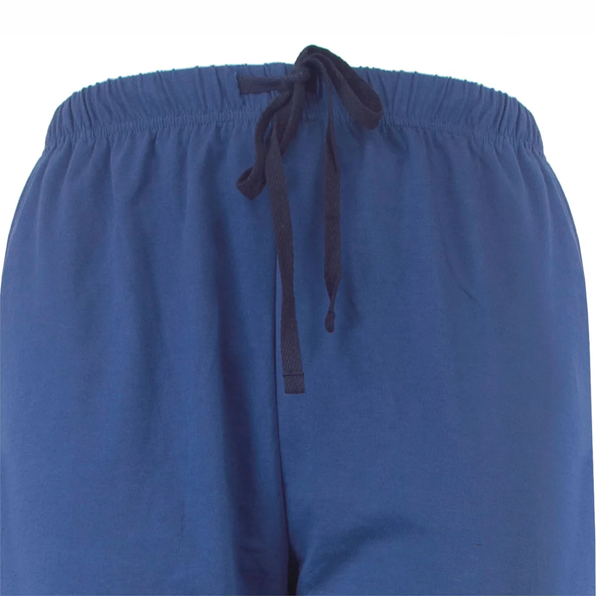 Jorn Cocks M.E.Q. Heren pyjama lange mouwen katoen - Winter blue