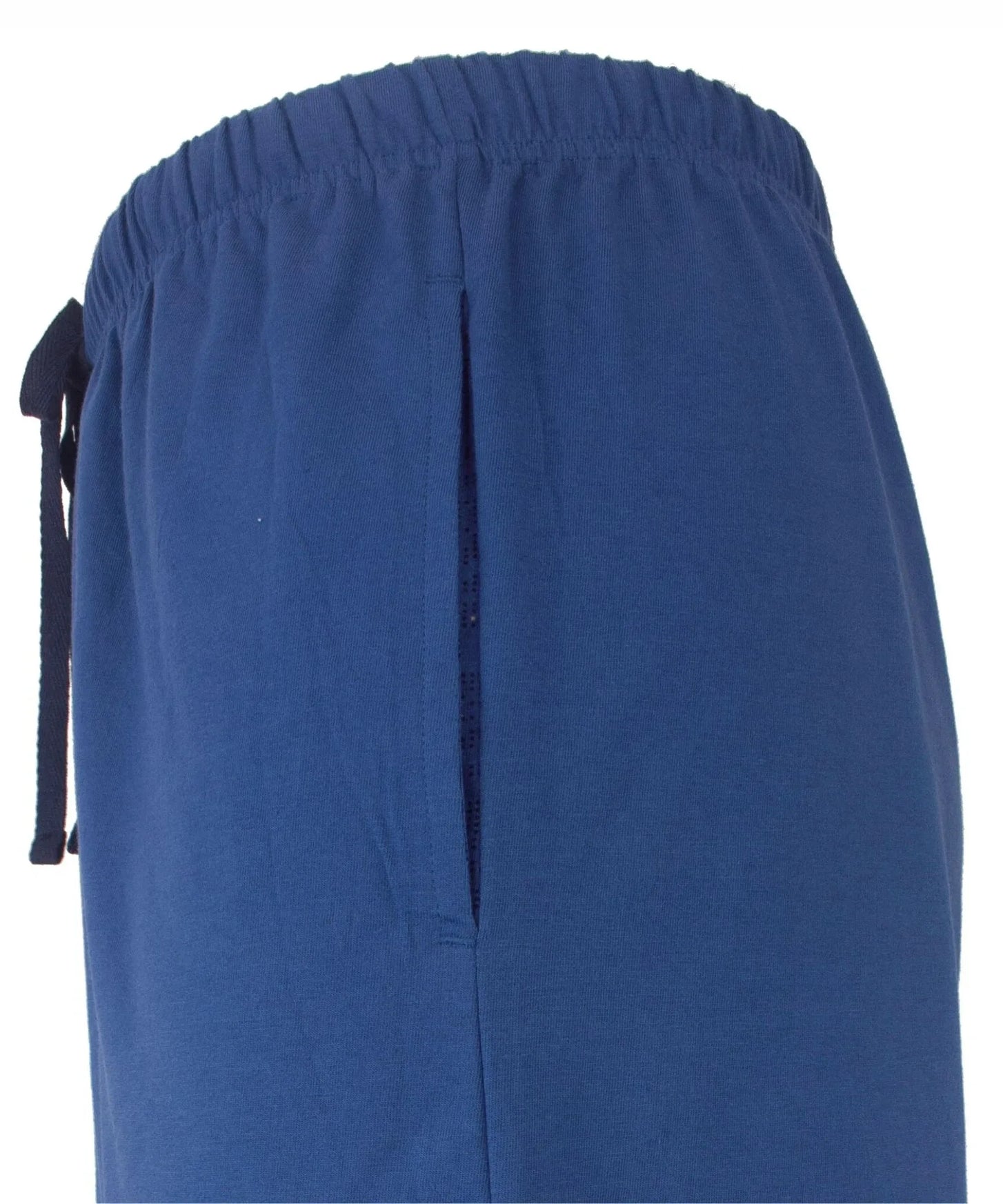 Jorn Cocks M.E.Q. Heren pyjama lange mouwen katoen - Winter blue