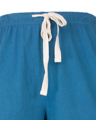 Jorn Cocks M.E.Q. Heren shortama katoen - Blue summer stripe