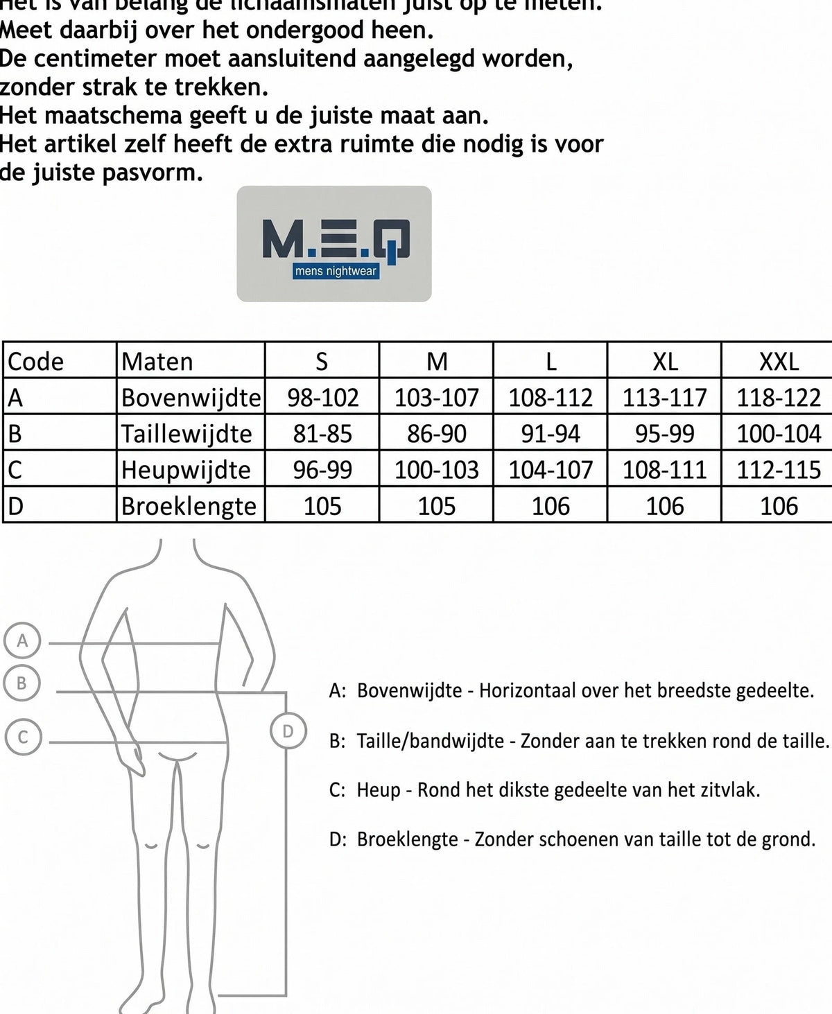 Jorn Cocks M.E.Q. Heren shortama katoen - V-hals - Blue Summer