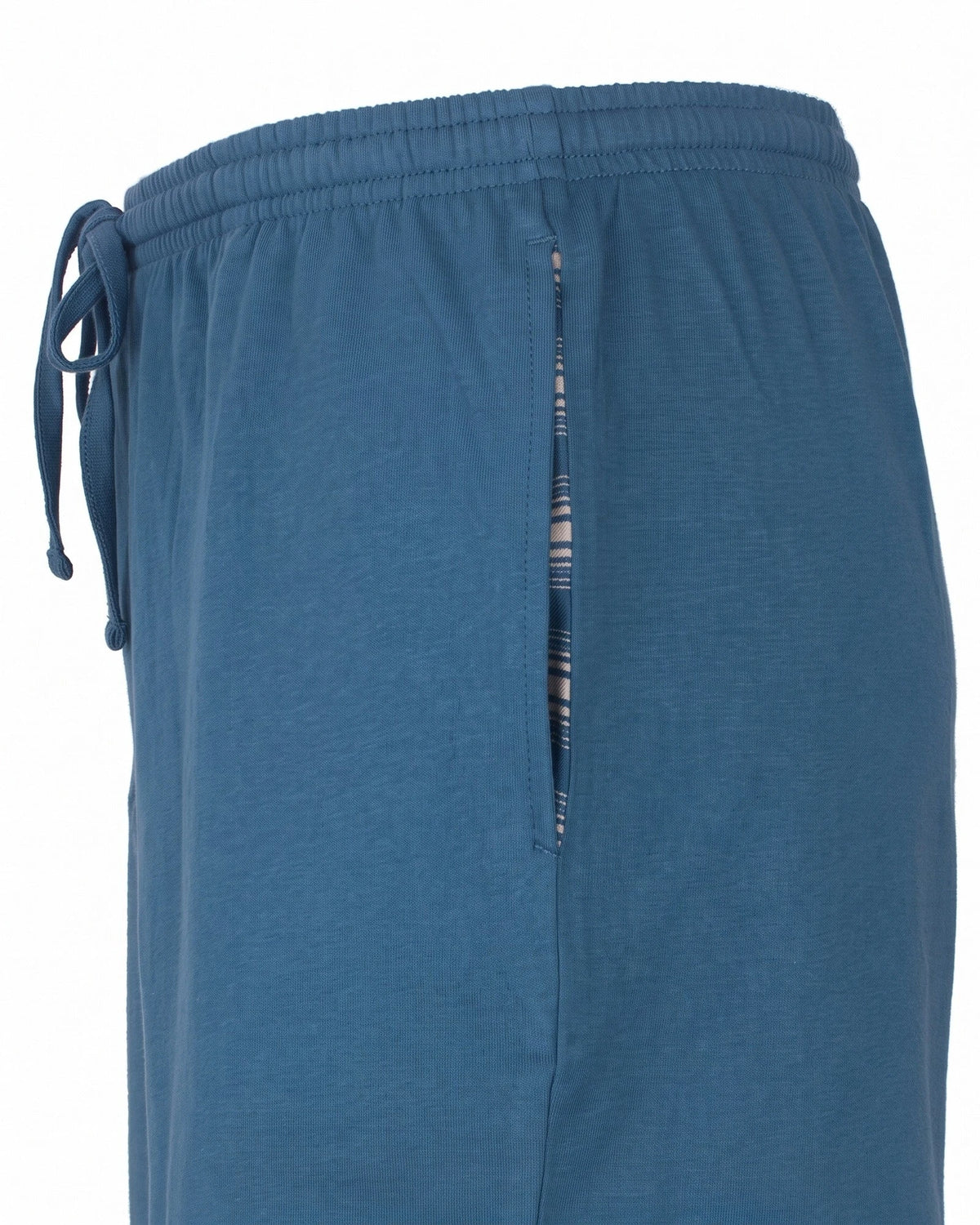 Jorn Cocks M.E.Q. Heren shortama katoen - V-hals - Blue Summer