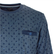 Jorn Cocks Paul Hopkins Badstof pyjama heren - Blue Arrow