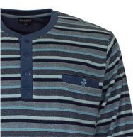 Jorn Cocks Paul Hopkins Badstof pyjama heren - Lightblue
