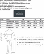 Jorn Cocks Paul Hopkins Fleece pyjama heren - Winter Blue