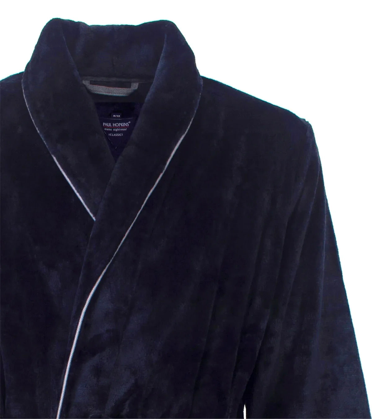 Jorn Cocks Paul Hopkins heren Fleece Badjas - Sjaalkraag