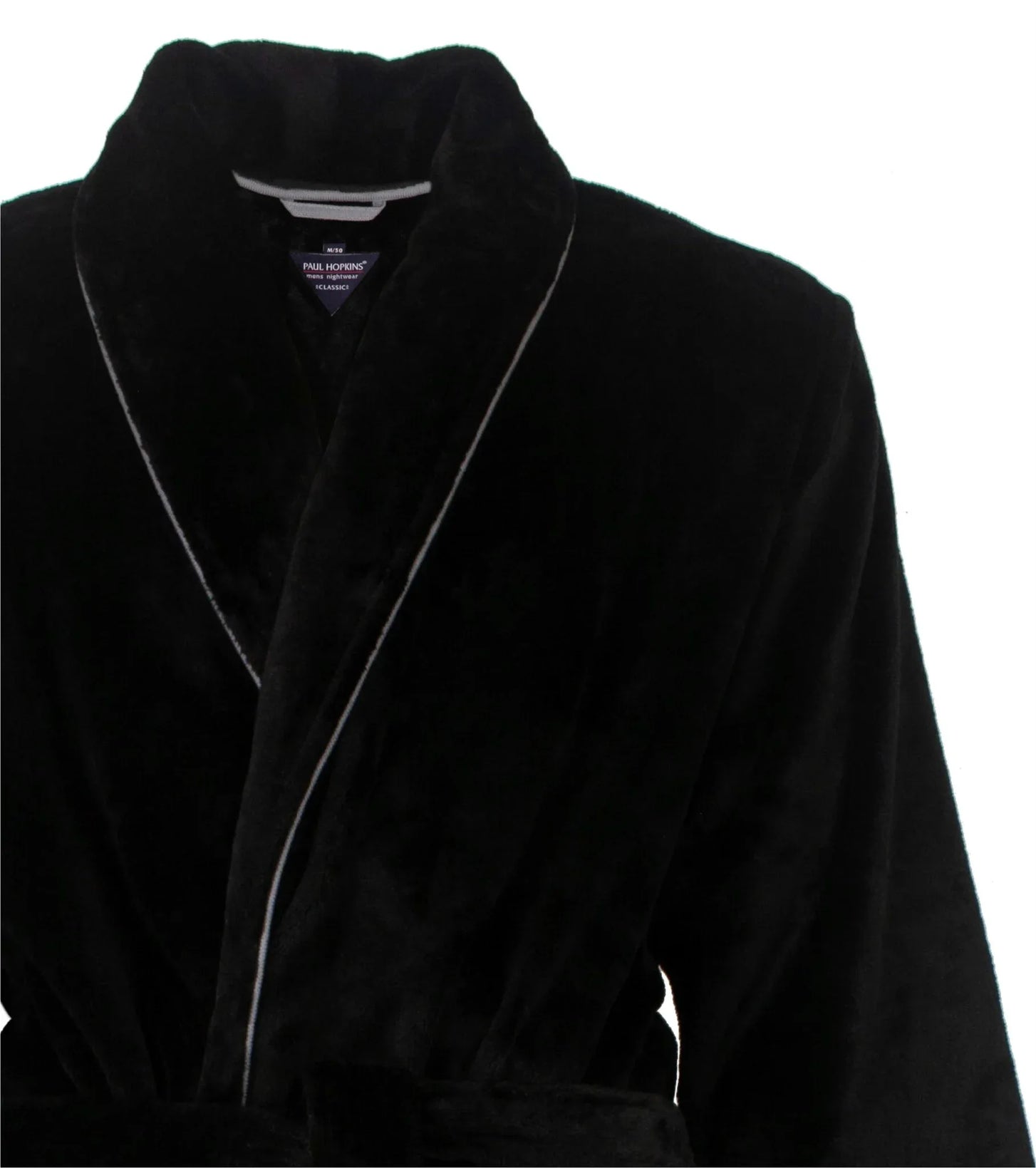 Jorn Cocks Paul Hopkins heren Fleece Badjas - Sjaalkraag