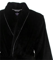 Jorn Cocks Paul Hopkins heren Fleece Badjas - Sjaalkraag