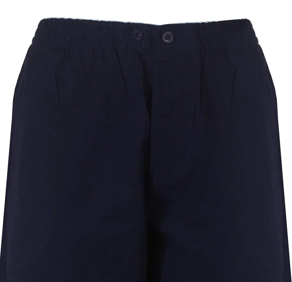 Jorn Cocks Paul Hopkins heren pyjama doorknoop - Knoopsluiting