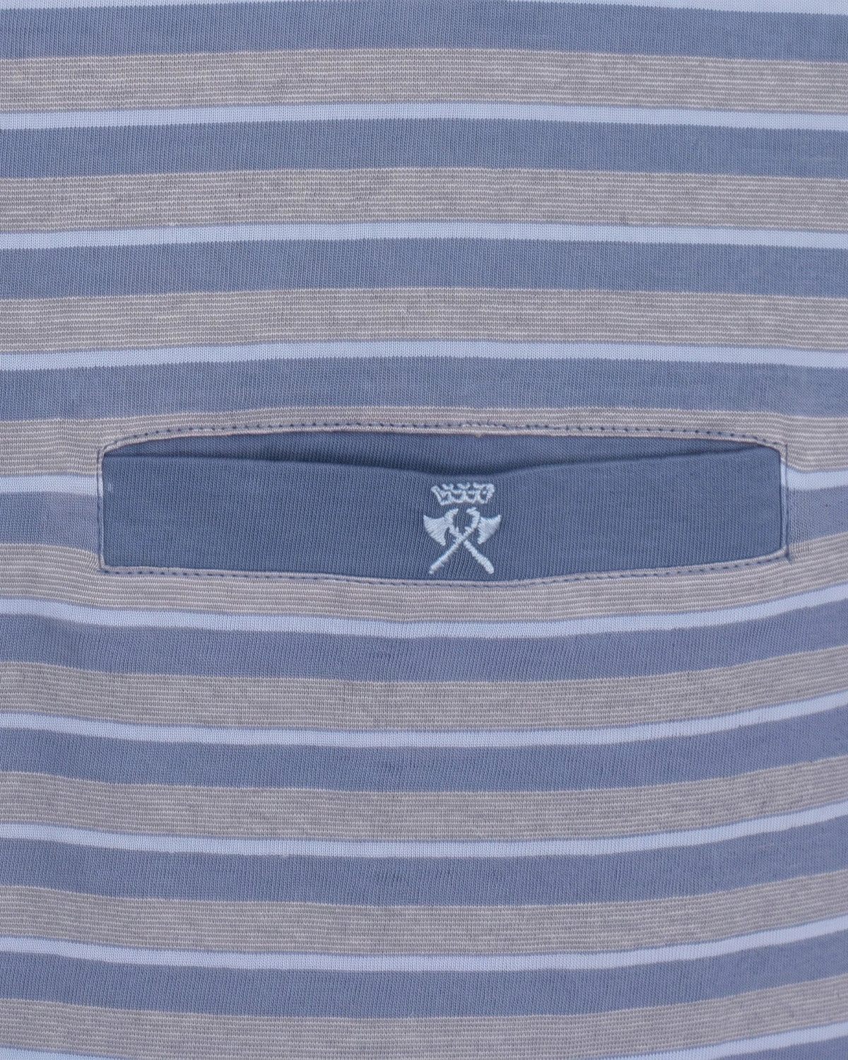 Jorn Cocks Paul Hopkins pyjama heren lange mouw - blauw/grijs