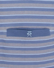 Jorn Cocks Paul Hopkins pyjama heren lange mouw - blauw/grijs