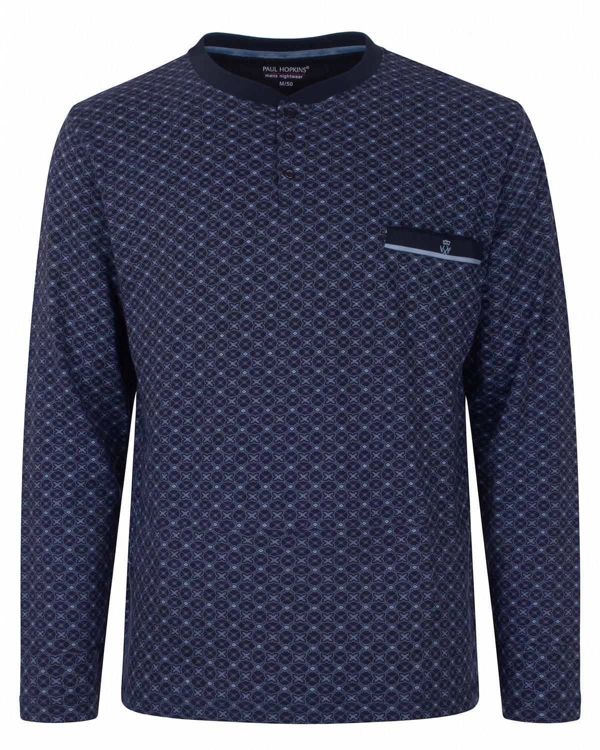 Jorn Cocks Paul Hopkins pyjama heren lange mouw - Knoopsluiting -
