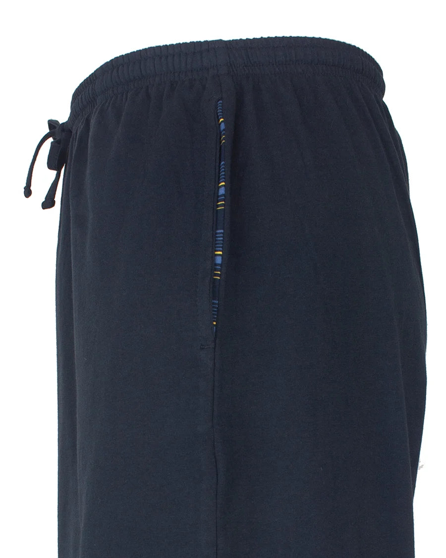 Jorn Cocks Paul Hopkins pyjama heren lange mouw V-hals - Dark blue