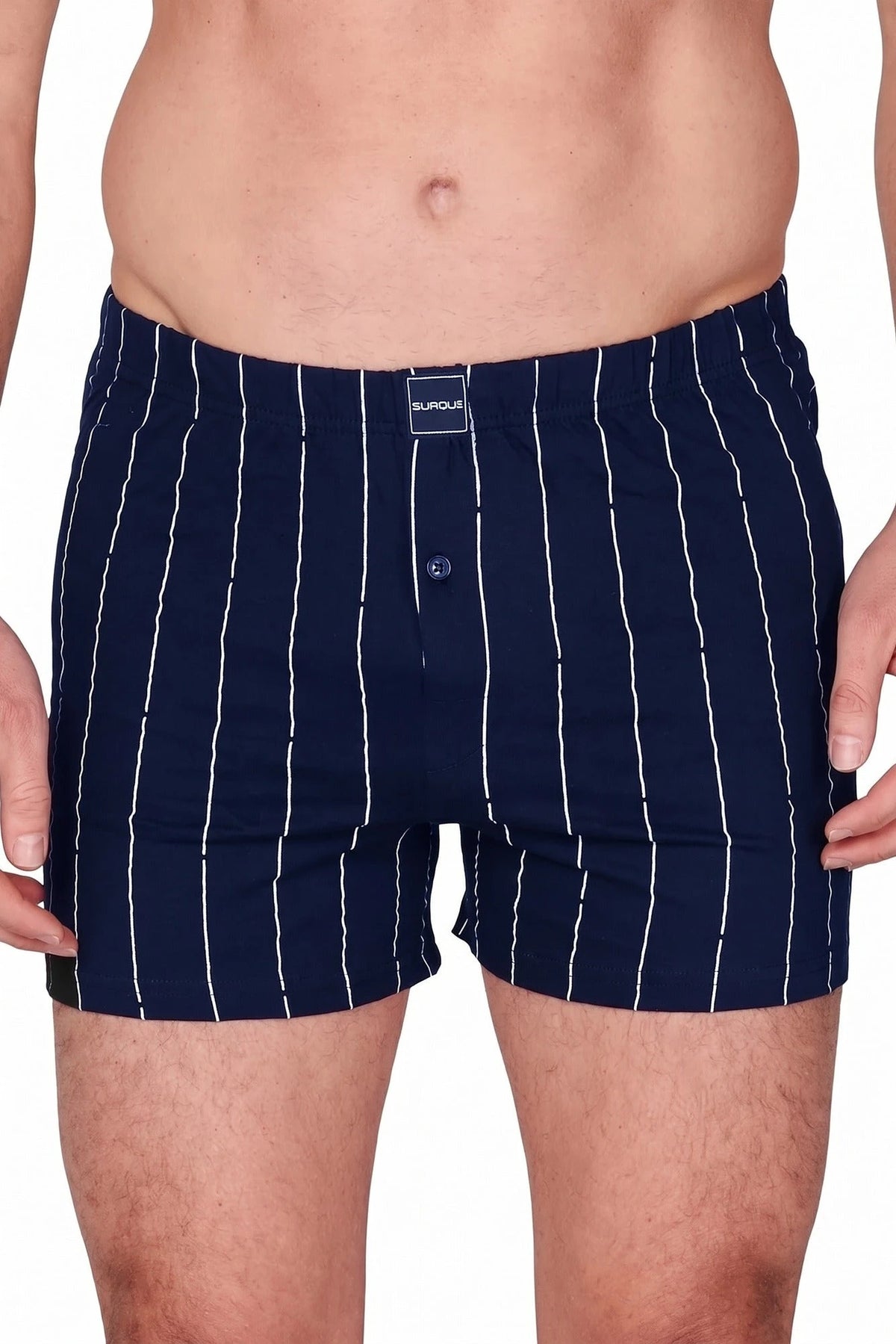Jorn Cocks Suaque/Ginosanti wijde heren boxershort - Streep