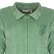 Jorn Cocks Tenderness dames huispak Velours - Chique Green