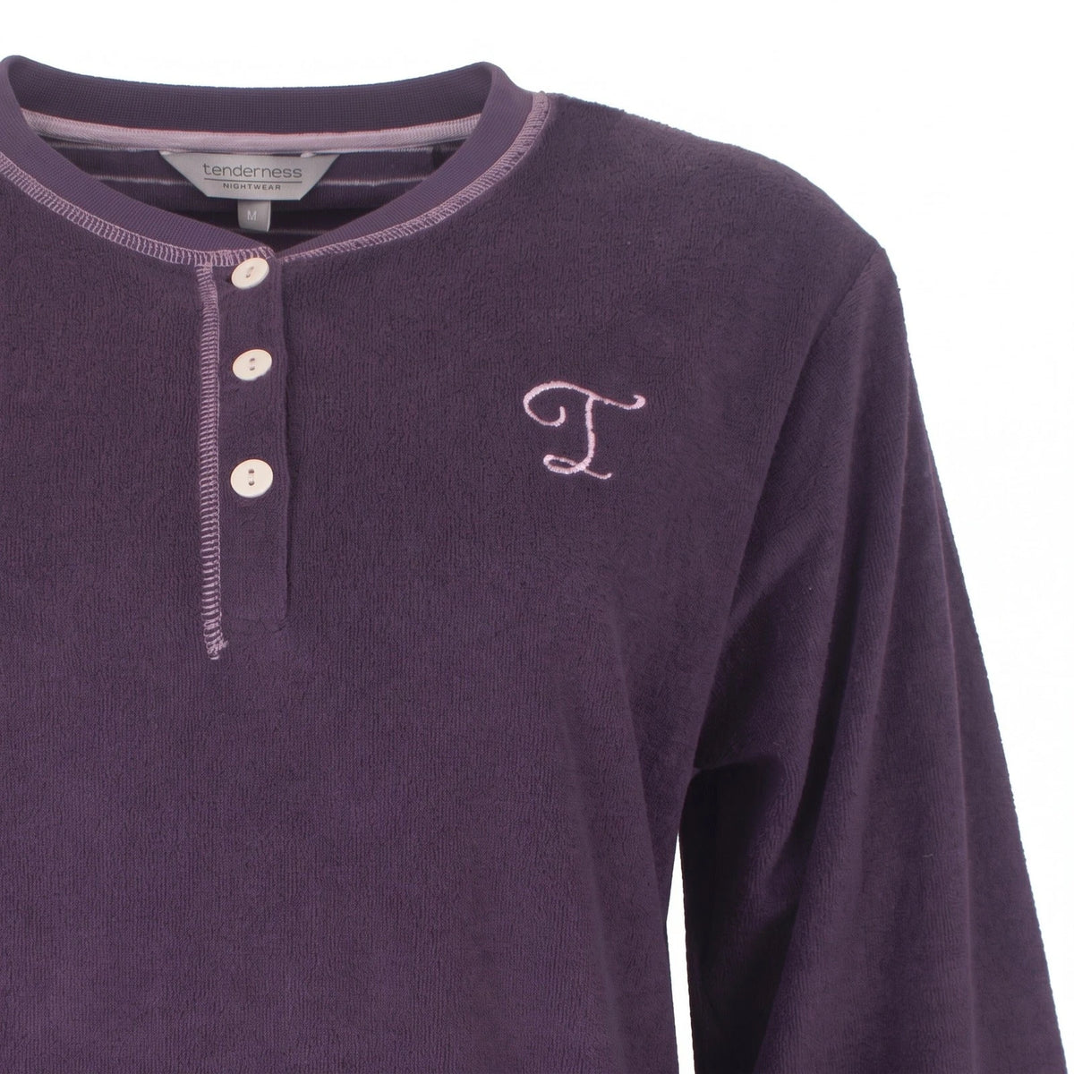 Jorn Cocks Tenderness dames pyjama Badstof - Purple