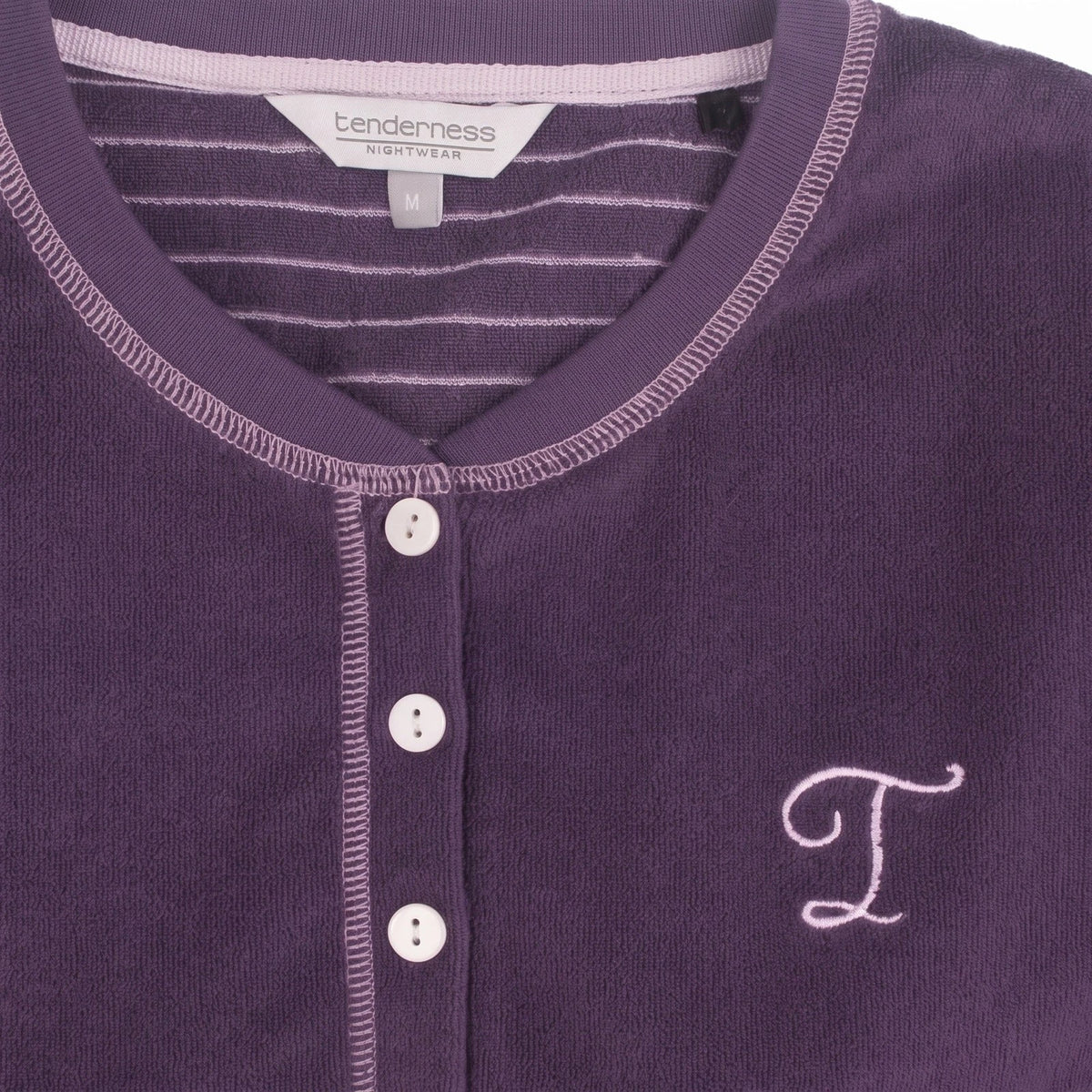 Jorn Cocks Tenderness dames pyjama Badstof - Purple